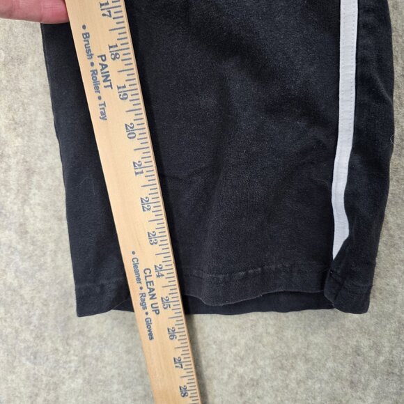 Woman Within 1X Petite Black Pants With White Stripes - Picture 4 of 5